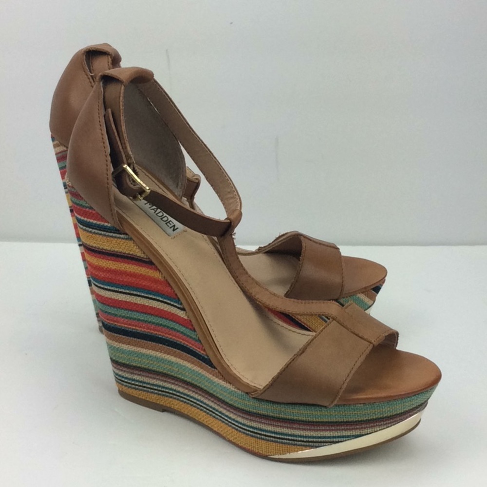 🚫Sold🚫Steve Madden Multi Wedge Platform Heels